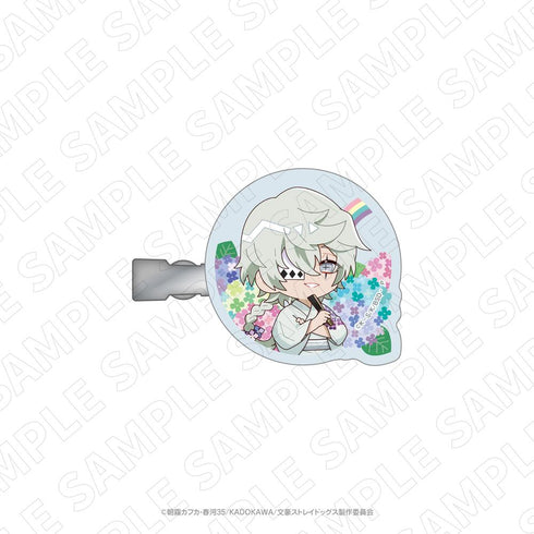 『文豪ストレイドッグス×紫陽花』キャラディショナルトイ アクリルヘアクリップ(ニコライ・G)
